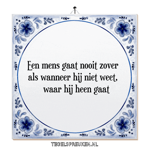 Humor Focus Sticker by Tegelspreuken.nl
