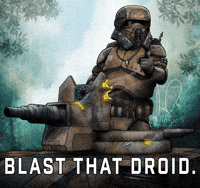 Honnid star wars clone wars droid battlefront GIF
