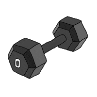 sapitamusic fitness workout sweat lift Sticker