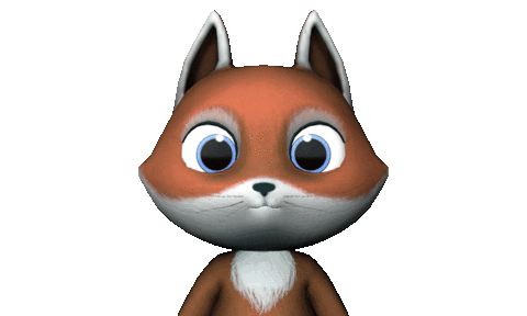 Fox Tea Sticker by nous Animation