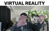 Feels Real Virtual Reality GIF