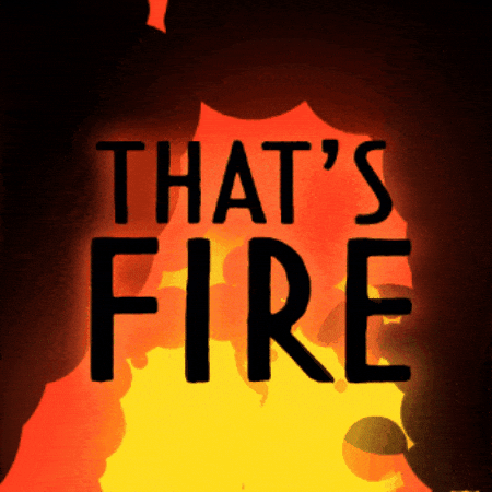 heykmac giphygifmaker cool fire amazing GIF