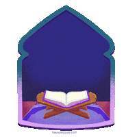 Ramadan Read Sticker by LaunchGood
