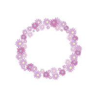 Flower Circle Sticker