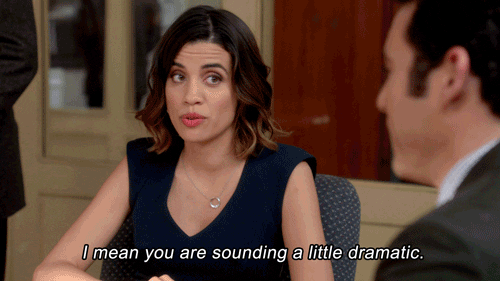 I Mean You Are Sounding A Little Dramatic Fox Tv GIF by The Grinder