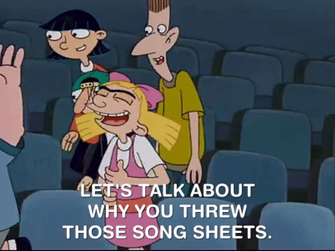 hey arnold nicksplat GIF