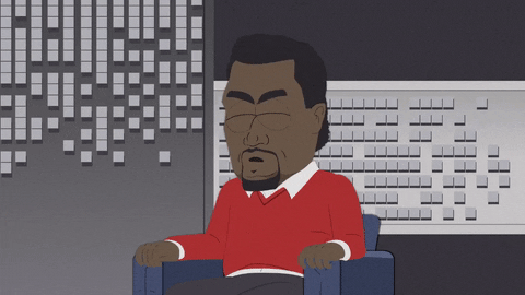 angry kanye west GIF by South Park 