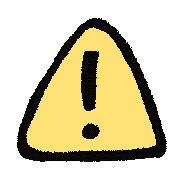 atataka_ionsen attention danger 注意 危険 Sticker