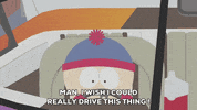 stan marsh vehicle GIF by South Park 