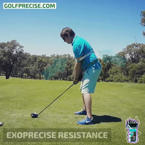 golfing golf shot GIF