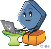 Cubee Sticker by RISC Software GmbH