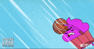 basketball dinosaur GIF by NETFLIX