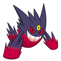 Mega Evolution Ghost Sticker by Pokémon