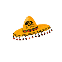 Mexico Hat Sticker by Origins Polska