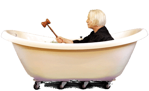 Hammer Yes Sticker by biancakennedy