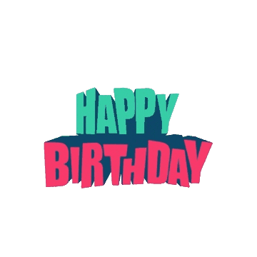 Happy Birthday Sticker by Filipe Augusto