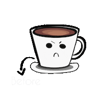 Happy Coffee Sticker