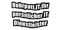 RuhrpottIT ruhrpottit ihr persönlicher it dienstleister Sticker