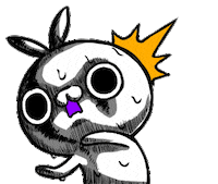 Angry Line Sticker by クレイジー闇うさぎ