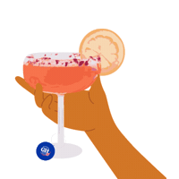 Cheers Drinks Sticker by C&H Sugar