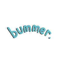 Sad Bummer Sticker