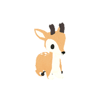 Deer Forester Sticker