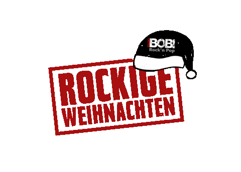 Christmas Rock Sticker by RADIO BOB!