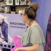 Angry Madonna GIF