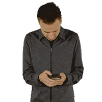 Phone Waiting Sticker by Rocketboys