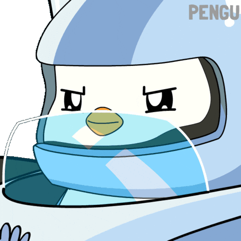 Formula 1 Car GIF by Pudgy Penguins