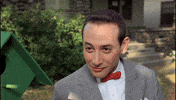 Pee Wee Herman Listening GIF