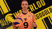 University Of Waterloo Volleyball GIF by Waterloo Warriors