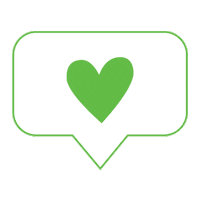 Likes Green Heart Sticker by Benebone
