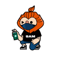 Corona Sam Sticker by Samara Group