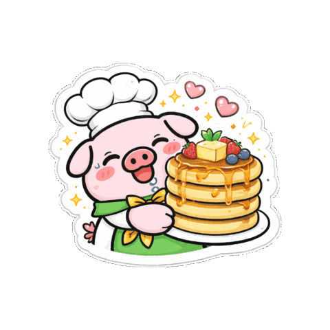 pigsyfun giphygifmaker reaction happy funny Sticker