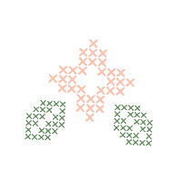 Flower Sewing Sticker by Folk Alliance International