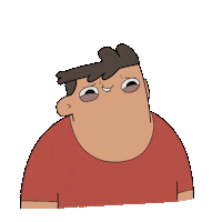 animasinopal laugh laughing fat cute girl Sticker