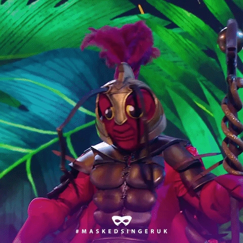 Mask Costume GIF by The Masked Singer UK & The Masked Dancer UK