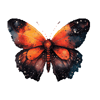Fly Butterfly Sticker