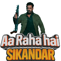 Salman Khan Sikandar Sticker by Nadiadwala Grandson