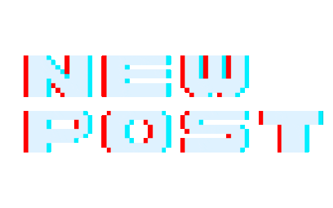 Text New Post Sticker