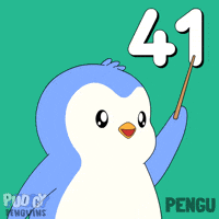 6 7 Penguin GIF by Pudgy Penguins