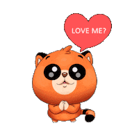 Happy Love Me Sticker by Demic