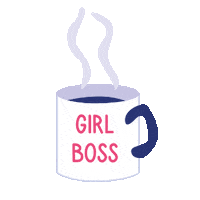 Working Girl Coffee Sticker by MeufParis