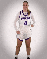 Womens Basketball Hoops GIF by Portland Pilots