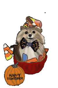 Candy Corn Halloween Sticker