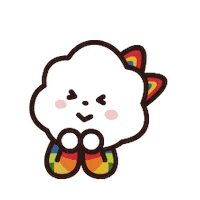 party love Sticker by FLUFFY HOUSE