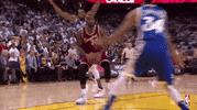 lebron james dunk GIF