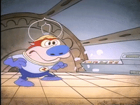 ren and stimpy nicksplat GIF