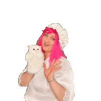 Kitten Hello Sticker by monikapolasek